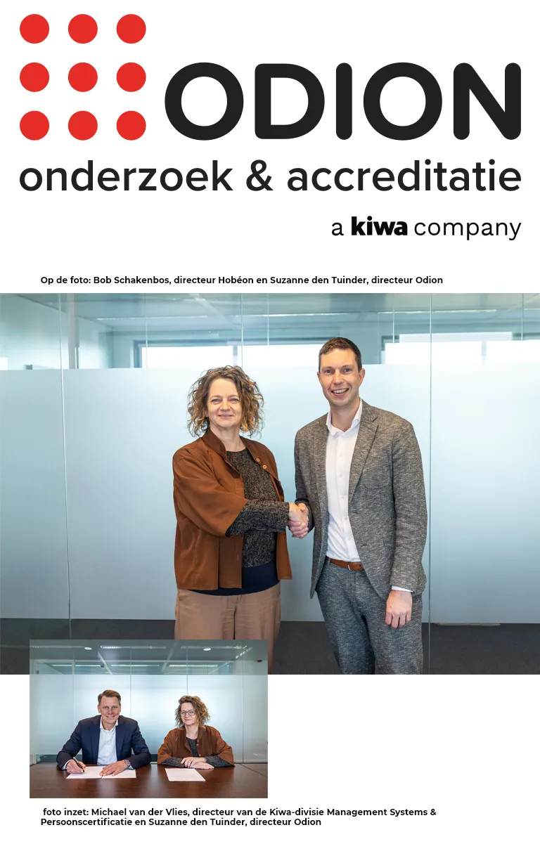 bezegeling samenwerking Odion Hobeon