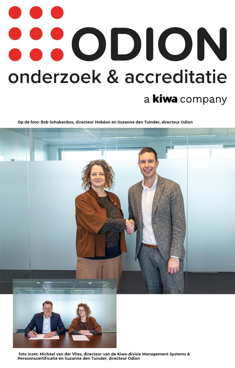 bezegeling samenwerking Odion Hobeon