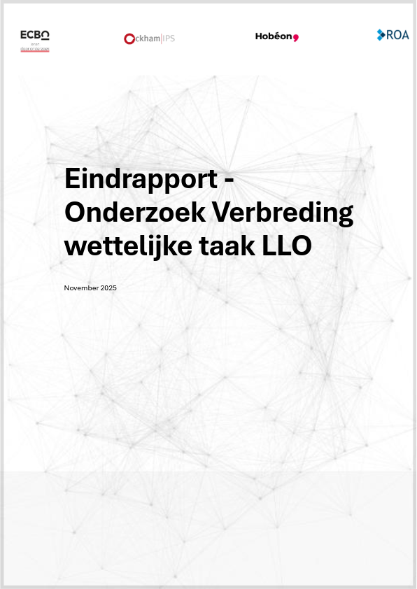 Bijlage bij eindrapport onderzoek LLO