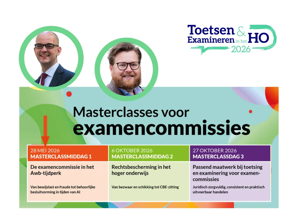 Masterclass examencommissie AWB-tijdperk - SBO